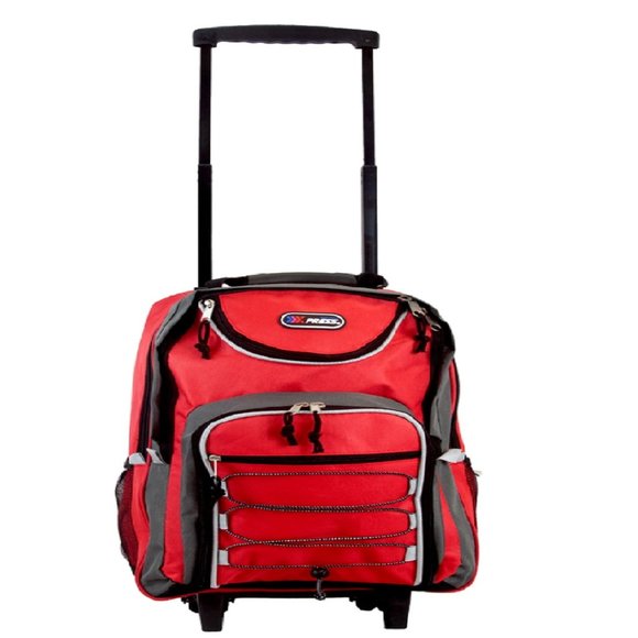 Carry On Backpack with Wheels Rolling Backpack Travel Backpack - Picture 5 of 13